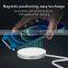 Newest Fast QI Wireless Magnetic Induction Charger With Type-c Line Aluminum alloy Chargers