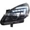 Modified Matrix scan full led streamer turns headlamp headlight for Buick GL8 head lamp head light 2011-2019