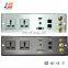 JS-WP301 Custom Brushed Media RJ45 Power Multi Outlet Wall Socket