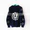 Knitted Hoody Sweaters Dark Blue Kids Sweaters Pullovers Kids design