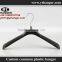 IMY-492 black cheap plastic hangers wholesale chrome