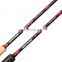 YAJIE outdoors 2.62m High-end Tournament Bass Fishing Rod Spinning Casting Fuji Alconite Rings Toray Carbon Fiber Blank