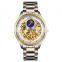 Skmei M025 mechanical transparent movement luxury waterproof automatic wrist watch mens