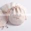 PandaSew Custom Logo Print Velvet Suede Drawstring Packaging Bag with Half Round Bottom Jewelry Pouch