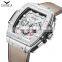 ONOLA 6813 New Design Automatic Mechanical Watch for Men Sport Waterproof Leather Watches Men