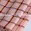 OEM small MOQ yarn dyed fabric 100% rayon plaid fabric dress fabric
