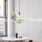 Modern Simple Glass Hanging Light Creative Deign LED Pendant Lights For Indoor Bedroom living Room Dinner Room Decoration