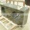 Granite prefab double sink vanity top