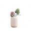 Newest Selling Ceramic Pottery Folower Vase Nordic Ornaments Decorative Sublimation White Decor Ceramic Centerpiece Vase