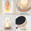 DC12V Warm white 3000K Candle Shaped Night Light USB Touch Control Home smart candle led strip light for room