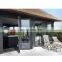 Modern Aluminium Exterior Folding Doors Accordion Aluminum Patio Bi Fold Glass Door For Store