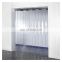 Super Clear transparent PVC curtain/ Sliding PVC curtain strip roll with Smooth surface