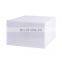 Custom White Mens Sandal Shoe Storage Boxes Cardboard Led With Drawstrings