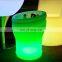 Customized Double Wall Square Led Ice Bucket for Bar party use led ice buckets ice cooler