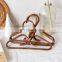 Hot Sale Handmade Rattan Clothing Hanger Boho Brown Hanging for Clothes Organize High Quality Vietnam Supplier
