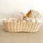 High Quality Rattan doll Cradle Bassinet, Crib For Doll, Rattan dolls Furniture Wholesale