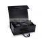 High End Gift Box Custom Luxury Rigid Cardboard Packaging Magnetic Folding Paper Gift Box with Ribbon Closure