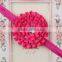 Ribbon folding glow in the dark hair accessoriesaccessories hair elastic hairband party headband MY-AC0042