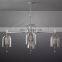 Custom Modern Luxury Creative Villa Living Room chandelier Pendant Light Dining Room Bar Fulcrum Collection All Copper Glass Cha