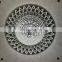 Custom large wedding hotel lobby chandelier modern luxury banquet flush mount crystal chandelier