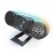 multifunctional 3 In 1 Alarm Clock Station Desk RGB light with Charging Wireless Charger USB output clock bluetooth speaker