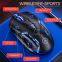 New ultra-thin mini A9 wireless mechanical mouse silent mouse rechargeable portable office games mouse