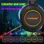 Hot selling FV-G95 wired headset earphone cool glow gaming stereo hi-fi bass headphone