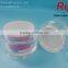 5g-200g plactic acrylic cream jars, double layers acrylic containers for cosmetic packaging
