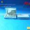 Square light eye shadow case with clear cap, mini small cosmetic eye shadow box
