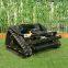 remote control mower with tracks, China tracked robot mower price, remote controlled grass cutter for sale