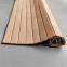Natural Bamboo Roll with Carbonization treatment, Painting Coat, Dull Finish for Construction Industry Wall Decoration