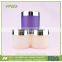 250ml PP cosmetic plastic jar with silver plastic lid