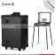 New design high quality aluminum makeup case with bluetooth speaker