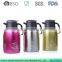 LFGB/EU double wall stainless steel insulated flasks and thermos 1.2/1.5/2.0L