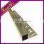 1mm 1.5mm 2mm L shape aluminum PVC tile trim