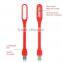 Wholesale Colorful Green Energy Portable Laptop Mini USB LED Light, Flexible Micro USB LED Reading Light