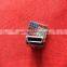 Wholesale jewelry American flag USA flag charm, 10 mm slide charms Alloy diamond flag
