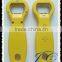 2014 hot sale yellow plastic bottle opener for prmotion b-273