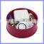 2.95 Inch Diameter Multi Purpose Novelty Package Holiday Gift Candy Tin Case