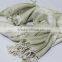 Kashmiri pashmina viscose stole Arafat scarf fringes Indian Shawls