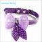 Small dog cat pet bow tie collar bow tie dog collars