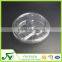 Food grade PET material disposable 3-compartments plastic salad bowl