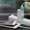 Original Usams traveling series pc dual USB charger adapter for iphone/android mobile phone 2A Foldable charger adapter