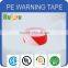 Best manufacturer yellow police tape custom logo
