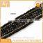 Fancy design 2cm ribbon trim with golden thread