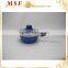 MSF-6659 As forged aluminum fancy looking 24*11cm casserole hot pot handle with silicon coating