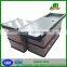 Alumunium bumber supermarket metal checkout counter