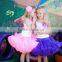 2016 New Arrvial Wholesale Colorful Baby Girls Skirt for Dance Pattern