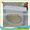 cardboard food box packaging with clear plastic window