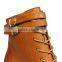 Hot selling ankle boots for women with low thick heel